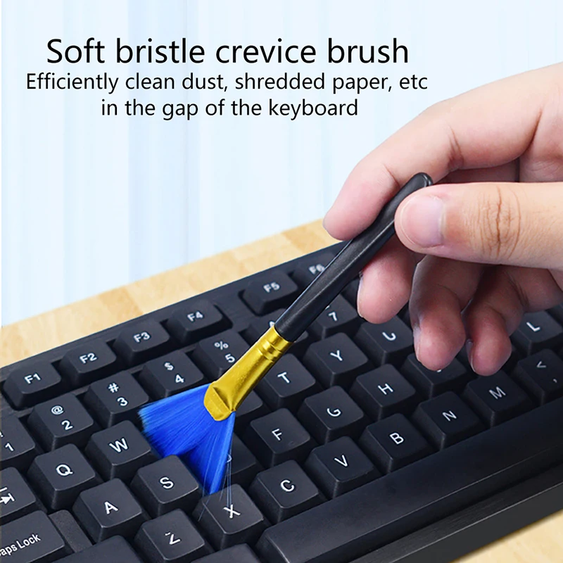 Picture 6: - PC Laptop Keyboard Cleaning Tools Brush Kit 10pcs Small Tools Car Phone Dust Brushes Dust Cleaner Accessories Shaver Household