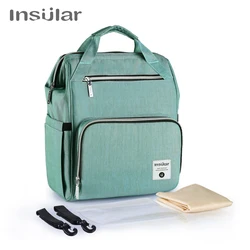 New Fashion Maternity Bag Mummy Nappy Backpacks Brand Large Capacity Baby Diaper Bag Travel Backpack Design Nursing Stroller Bag