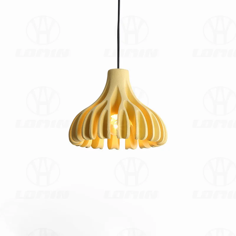 

High Quality Resin Lamp Nordic Style Macaron E14 Chandelier Bar Dining Room Light Bedroom Bedside Small Chandelier