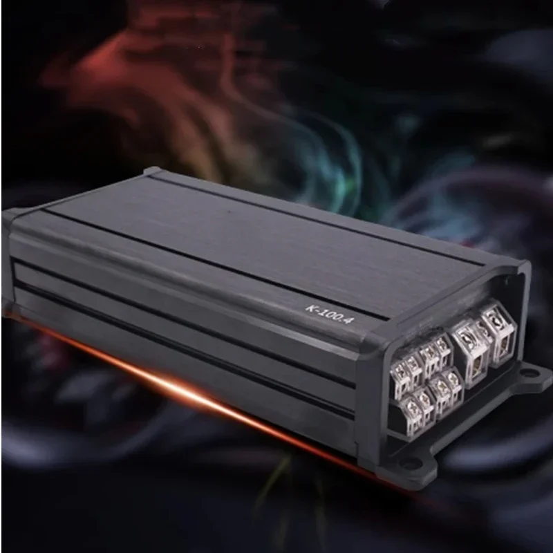Car Audio Retrofit High-power Amplifier Four Channels Four Ways