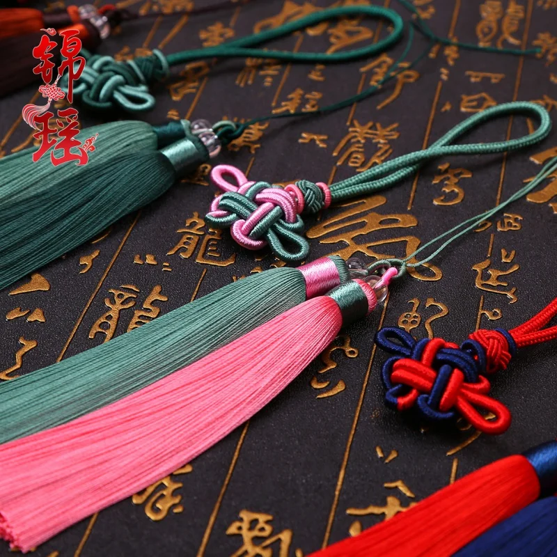 Chinese Tassel String for Bag Fan and Fan, DIY Accessories, Ornament, Clothing, Dragon Boat, Festival Sachet, Tassel, 2 Pcs Set