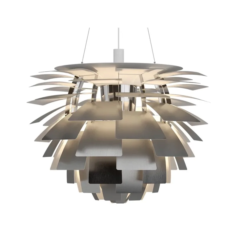

Pine cone chandelier Nordic living room dining room bedroom villa empty duplex staircase designer lamp