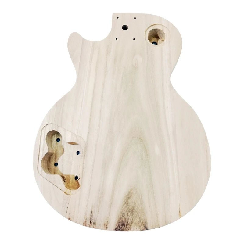 

Unfinished Piece Maple Electric Guitar Body DIY Guitar Barrel Replacements TOP quality