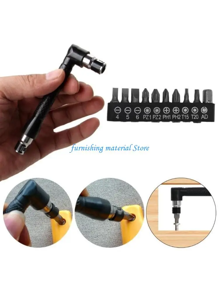 

Y5GD 6.35 Wrench Screwdriver Bit Tool Set for Home Garage 1/4 Socket Wrench
