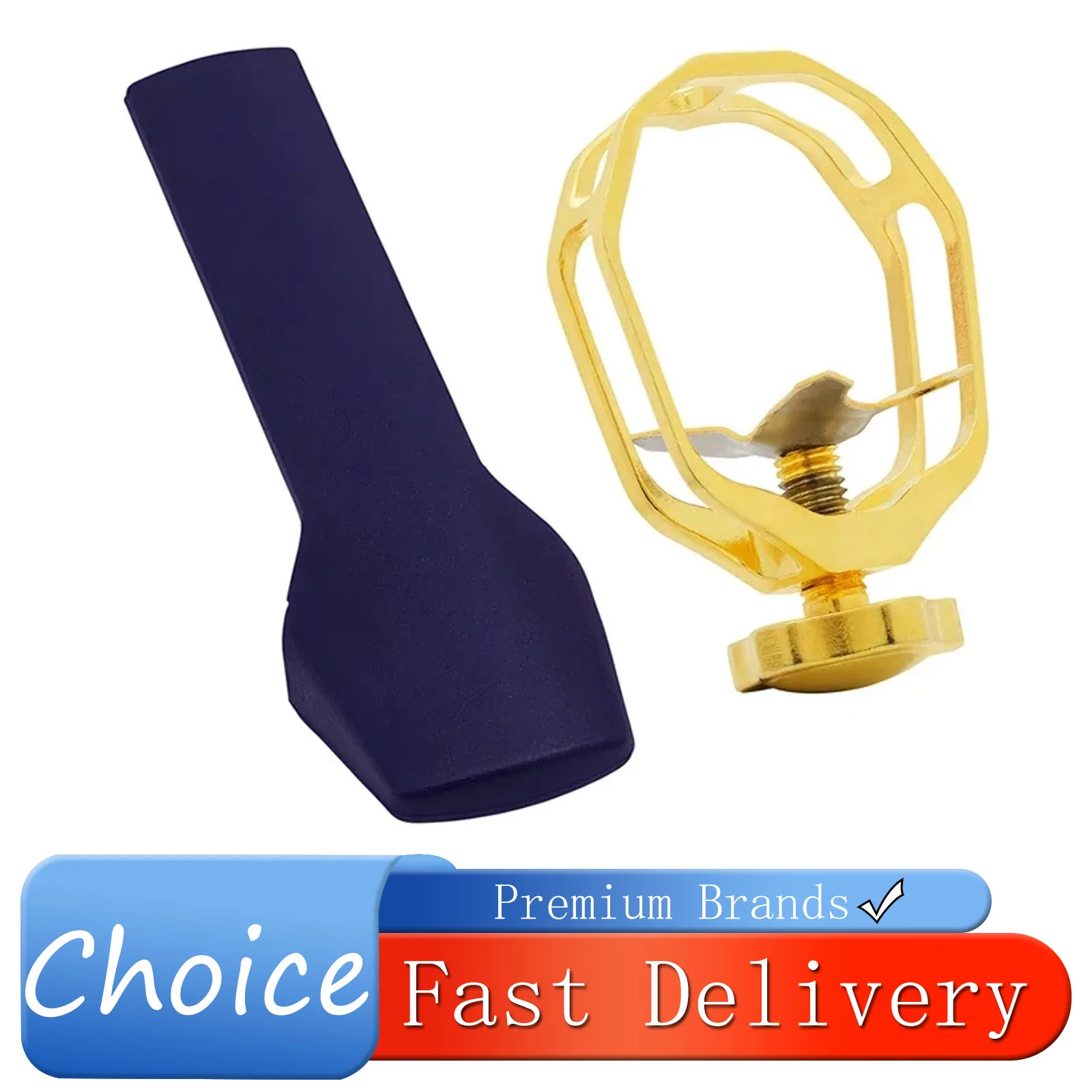 

Зажим для мундштука для саксофона SLADE, мундштук для альт-саксофона, металлический мундштук, голый медный полый зажим, защитный колпачок, аксессуары