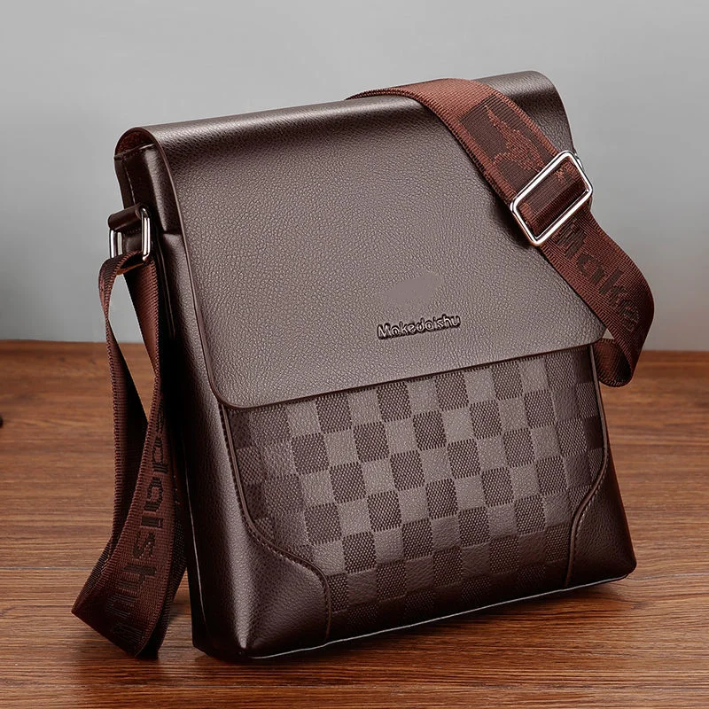 

Men's New Crossbody Bag Vertical Casual Crossbody Bag High-grade Shoulder Bag Business Fashion Briefcase