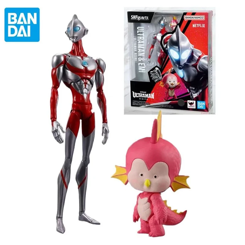 

Original Genuine Bandai Anime ULTRAMAN&EMI ULTRAMAN:RISING S.H.Figuarts Model Toys Gift Toy Collection for Kids Action Figure