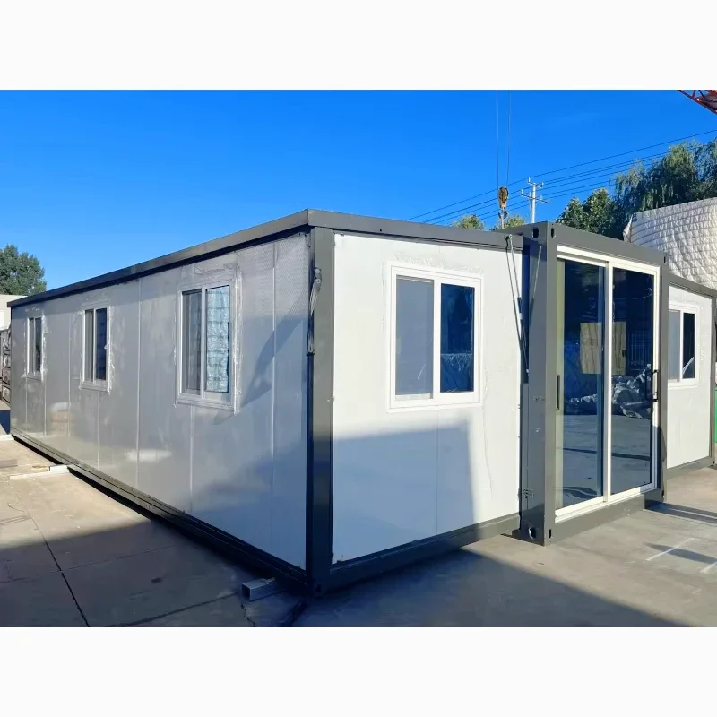 20FT Factory Price Tiny House Luxury Modern Prefab Houses Expandable Container Home 3 Bedrooms Prefabricated Cabin Ready Made