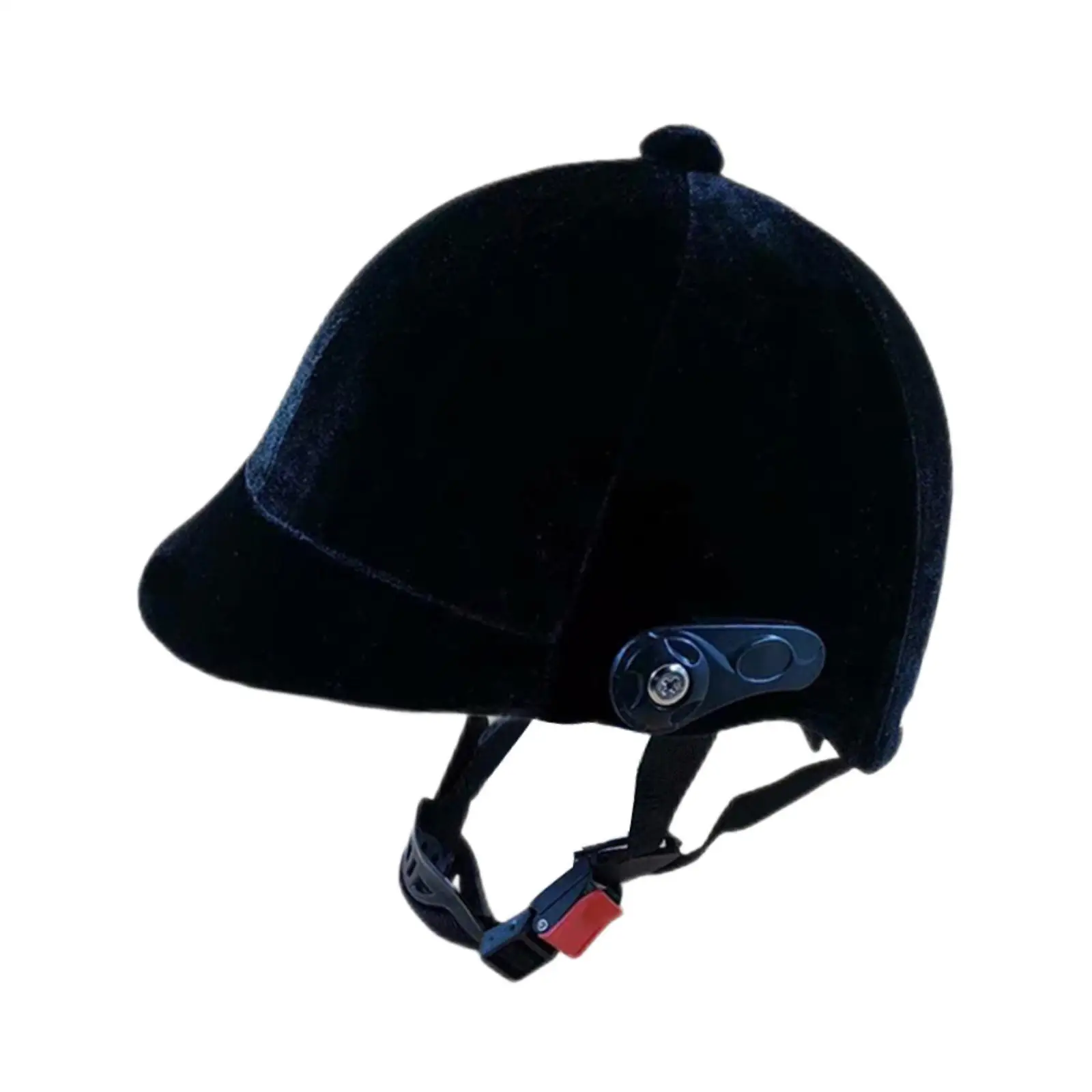 Horse Riding Helmet Lightweight Riding Cap Professional Adjustable Supplies Velvet Exterior Equestrian Helmet Horse Riding Gear