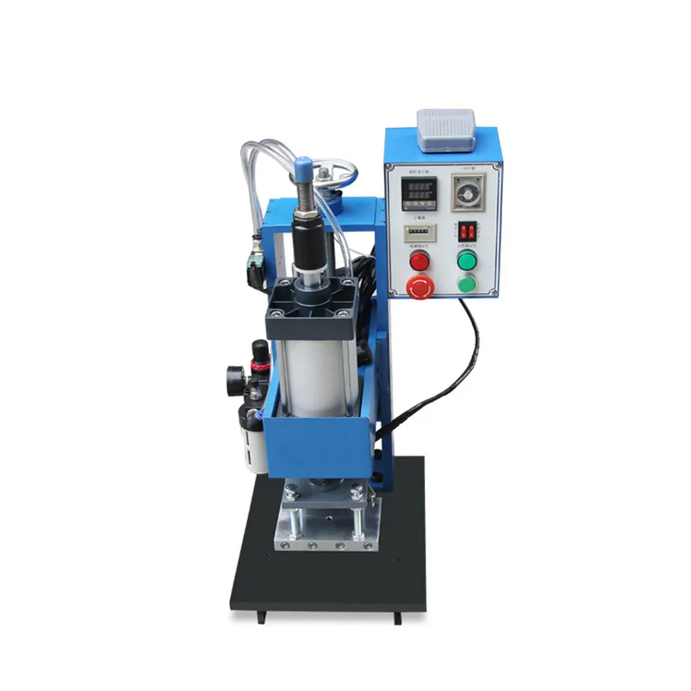 Pneumatic  Bronzing  LT197 2100W  for wood products Hot Press Branding Machine