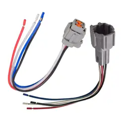 Radiator Cooling Fan Male & Female Connector Pigtail Wire Harness Fit For Nissan Maxima 2002-2020