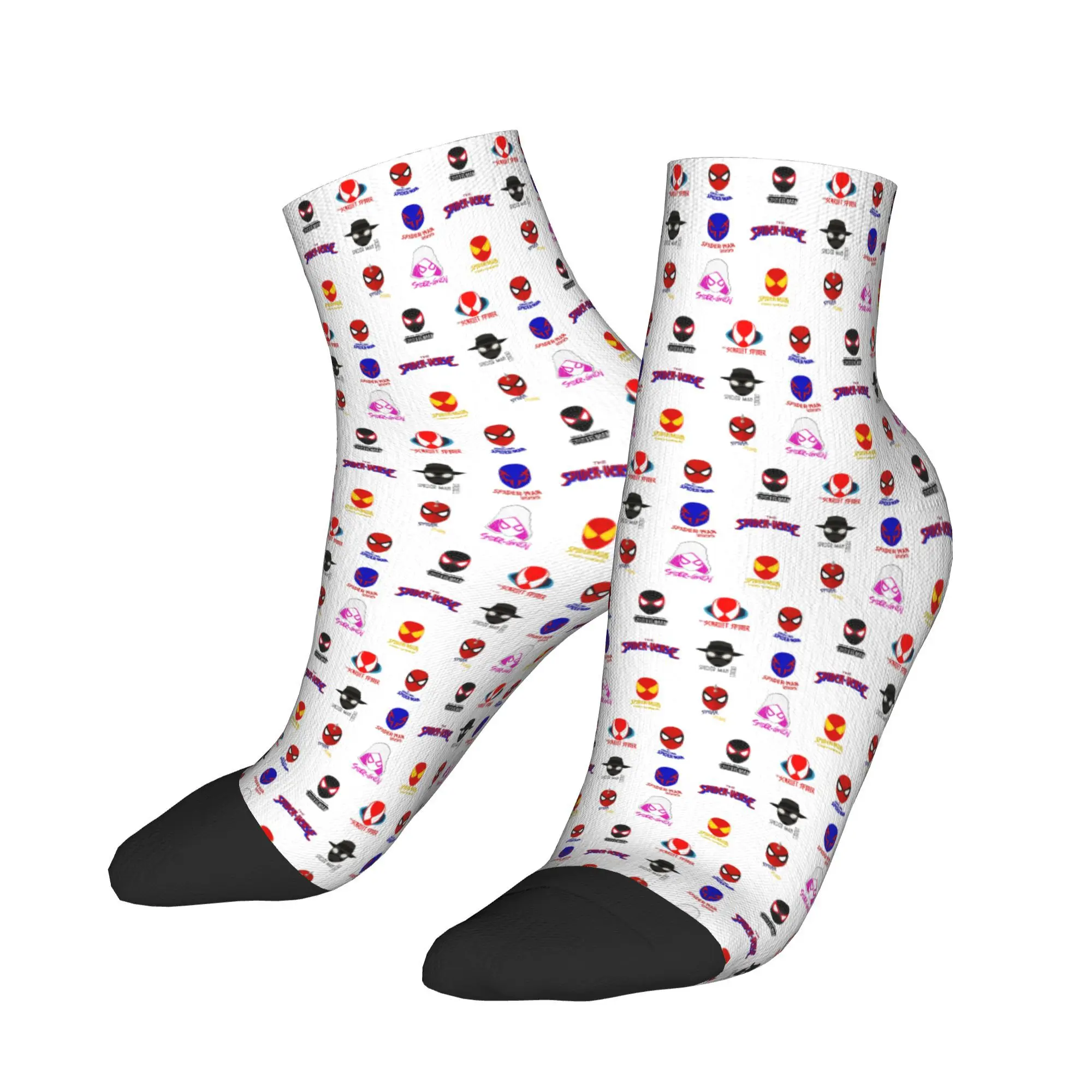 Ghost spider Socks Harajuku High Quality Stockings All Season Socks Accessories for Unisex Christmas Gifts