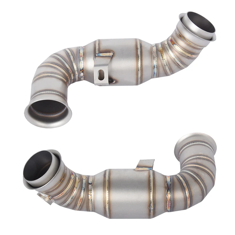 Slip On For CFMOTO 800 MTX MT-X800 MTX800 2024 2025 Stainless Steel Middle Link Pipe Motorcycle Exhaust System Escape Muffler
