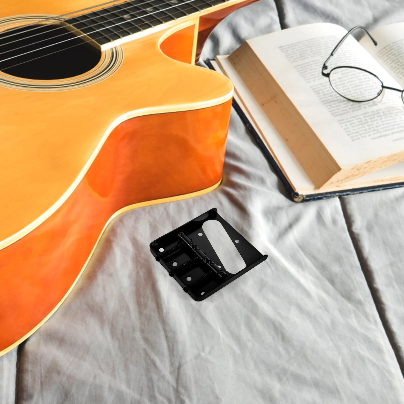 

Classical Electric Guitar Bridge Replacement (A3) Carbon Steel Professional Parts