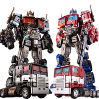 IN STOCK BMB H6001-4 Transformation Toys Optimus KO SS38 Autobots Car Action Figure Deformation Robot Anime Model Battle Damage