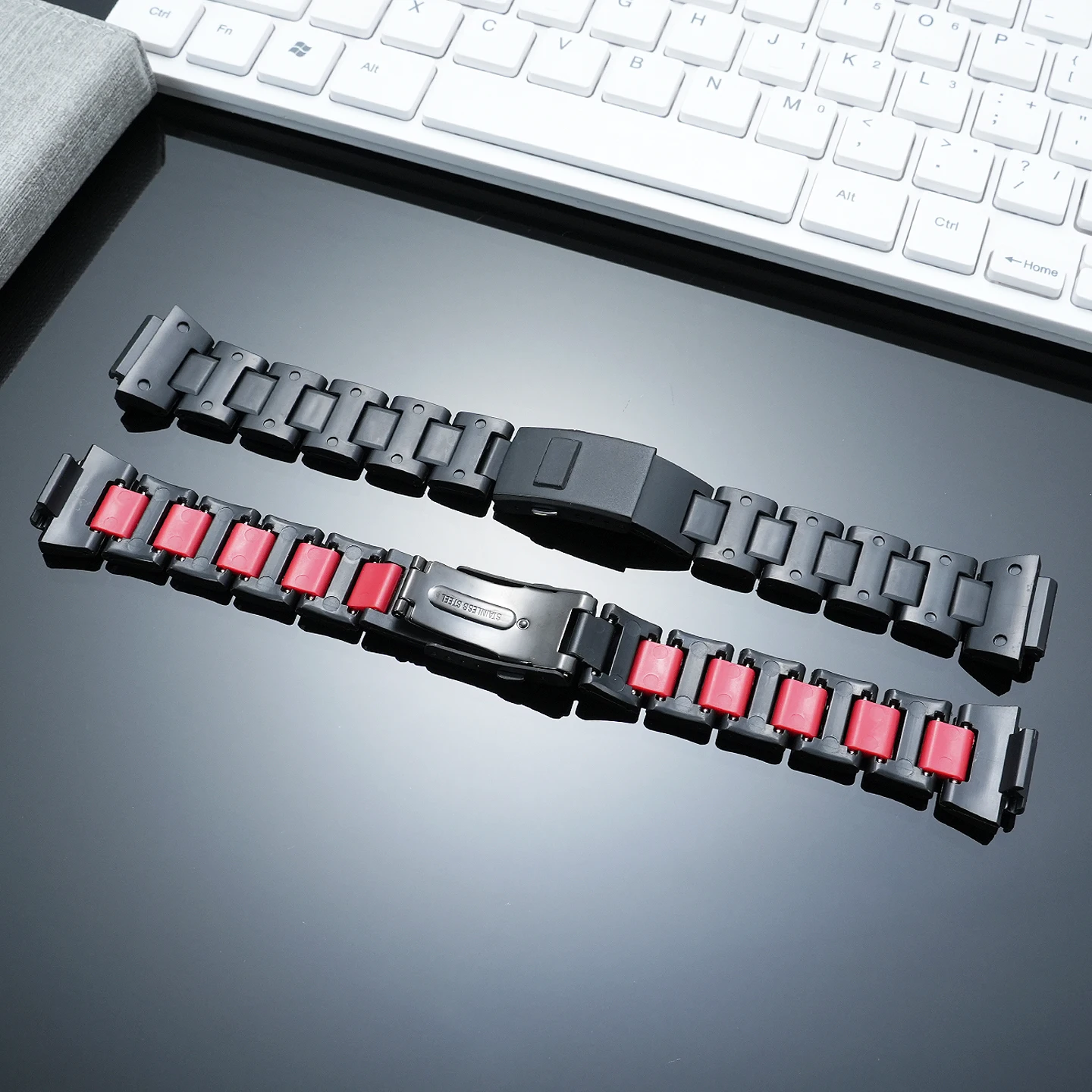 For Casio Farmhouse Oak Series Custom GA-2100, GA-B2100, and GM2100 Lightweight Plastic Watch Strap Accessories