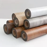 1pc 118.11in Self Adhesive Matte Floor Stickers Home Decoration Kitchen Bathroom Wardrobe Floor Wood Grain Floor Stickers 5