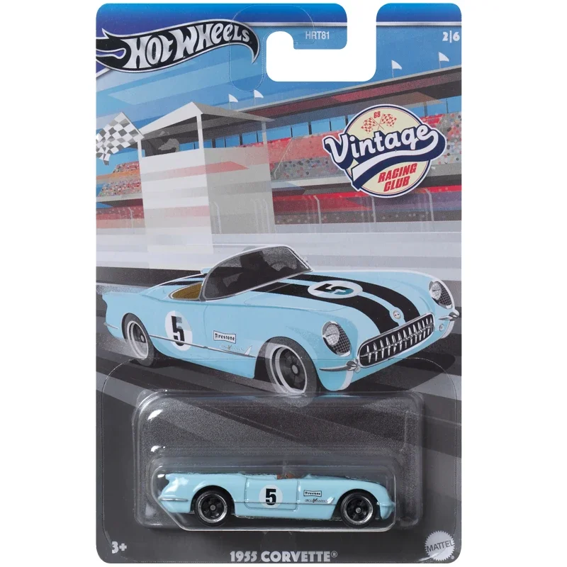 Original Hot Wheels Car Vintage Racing Club Toys for Boys 1/64 Diecast Camaro BMW Lamborghini Miura Porsche 911 Corvette Vehicle