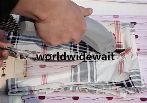 

220 В электрические ножницы для резки ткани, машина для резки ткани, роторные ножницы WBT-1