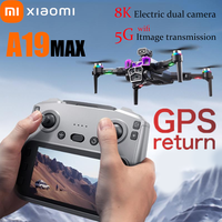 Xiaomi A19 PRO Drone 8k professional HD camera 5G WIFI Brushless Motor Optical Flow Foldable RC Quadcopter Dron Toys Gift