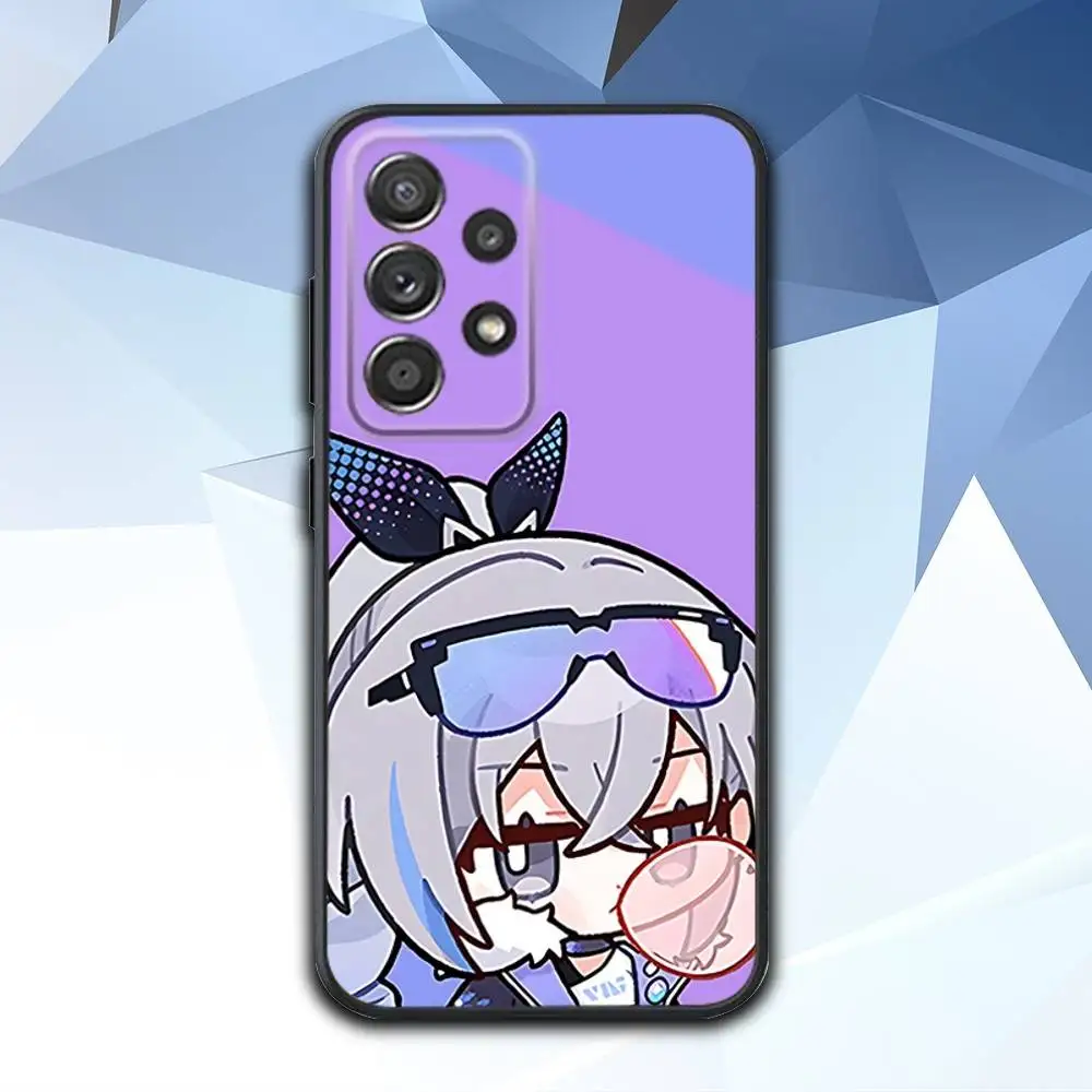 เคสโทรศัพท์ S-Silver Game Wolf สำหรับ Samsung S 25,24,23,22,30,21,10,9,Ultra,Plus,Lite,FE,4,5 G เคสสีดำนุ่ม