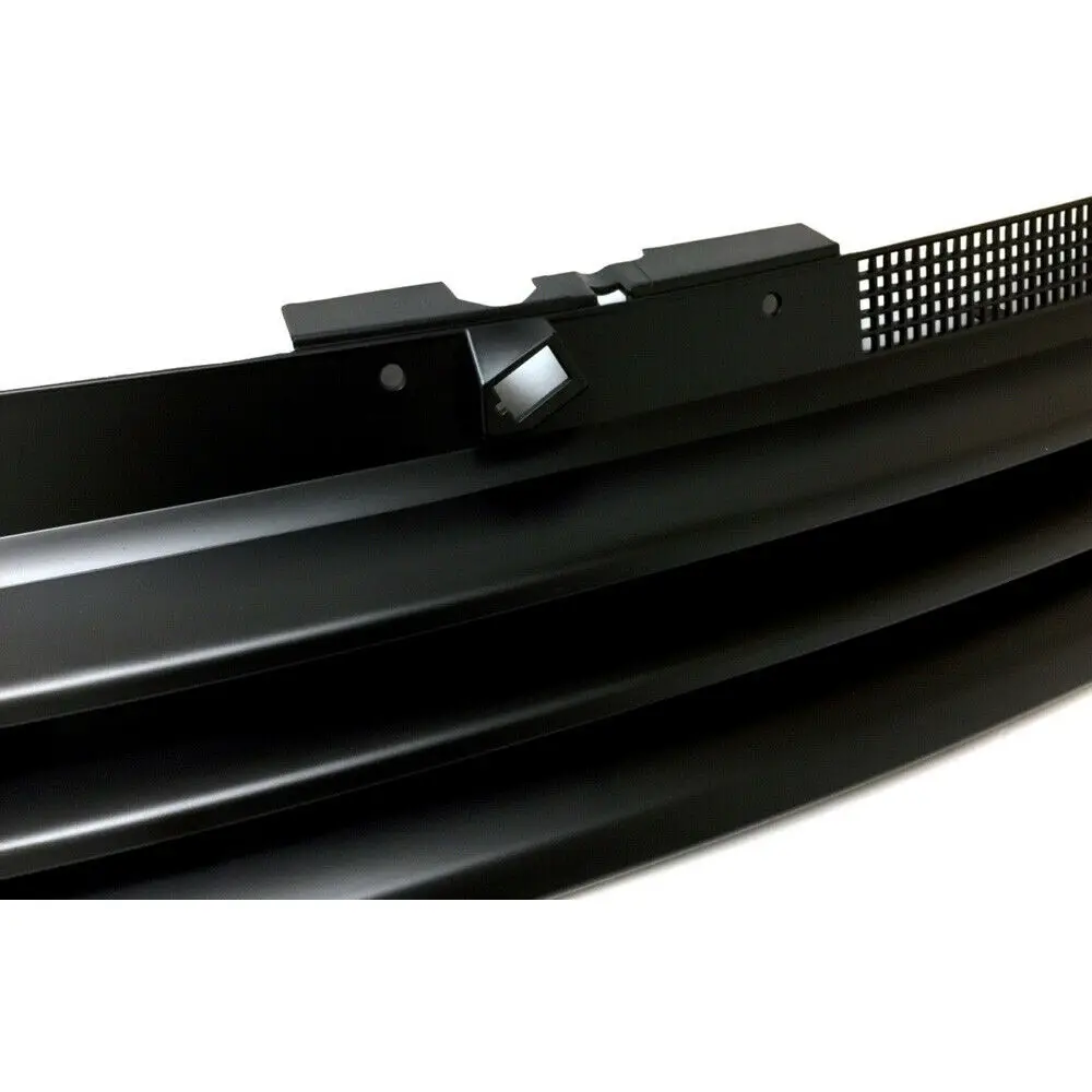 Black Car Grill Front Hood Grille For-VW GOLF 4 MK4 GTI R32 1997-2004 1J0853655G-A74P