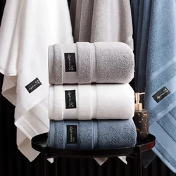 Toallas De algodón 160 grandes para baño, toalla De ducha grande De lujo De 100% x 80cm, paño De rizo para viaje, deporte, regalo