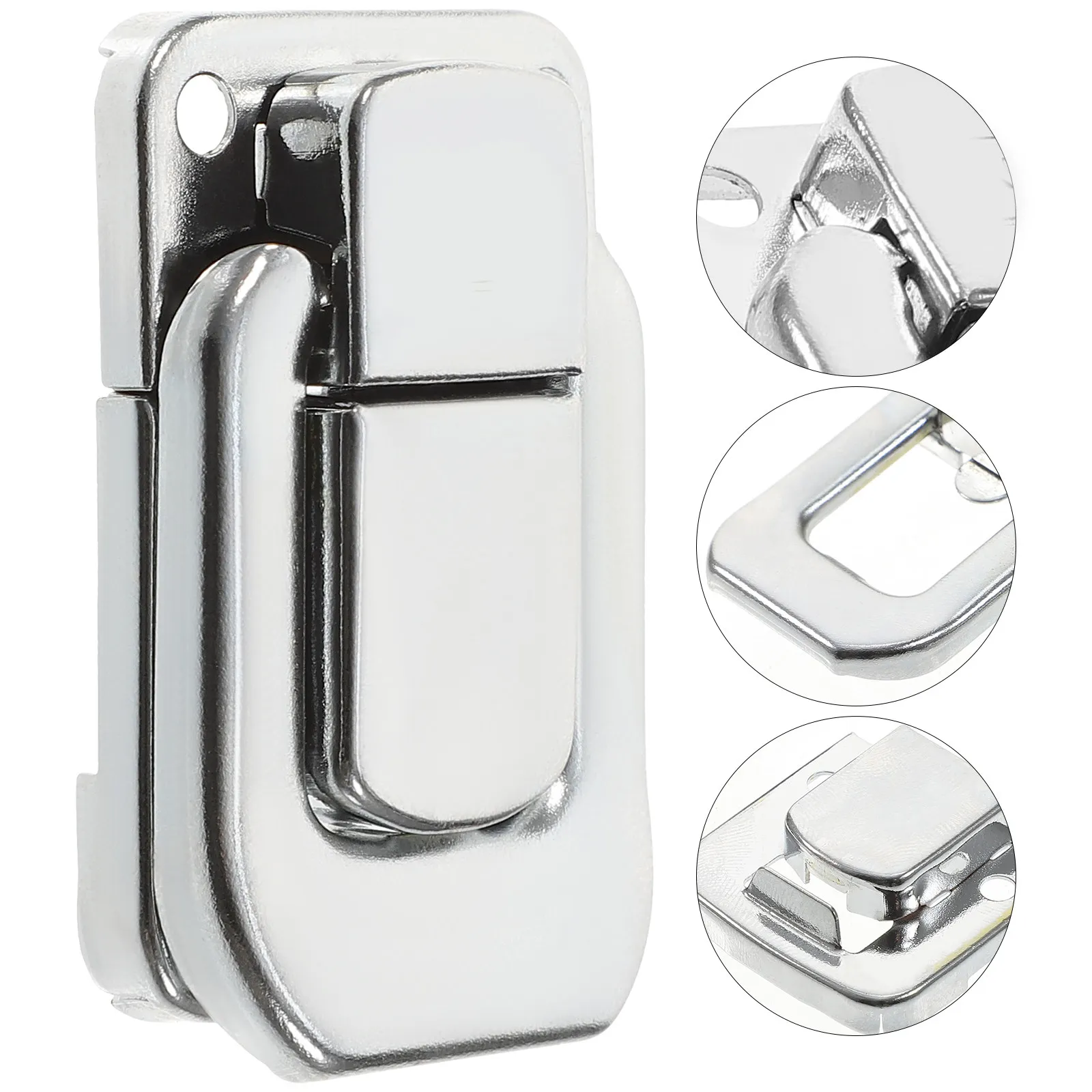 3Pcs Guitar Case Latches Heavy Duty Iron Bag Clasps for Travel Luggage Crossbody Bags Wooden Boxes Toolboxes Wine Chests