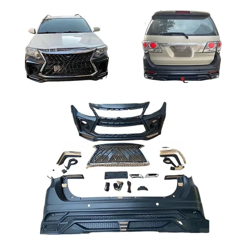 High Quality Car Bumpers Tuning  Bodykit Body Kit Accessories  Fortuner 2012-2015 Up
