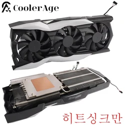 For ZOTAC GeForce RTX 2080 Ti AMP Extreme CORE Video Card Heatsink 87MM Original RTX2080Ti Replacement Graphics Card GPU