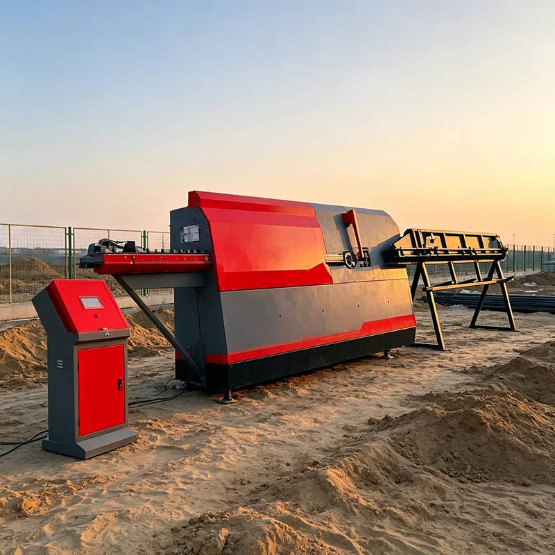Industrial CNC Rebar Stirrup Bending Machine Heavy Duty Steel Frame for Large Scale Rebar Processing