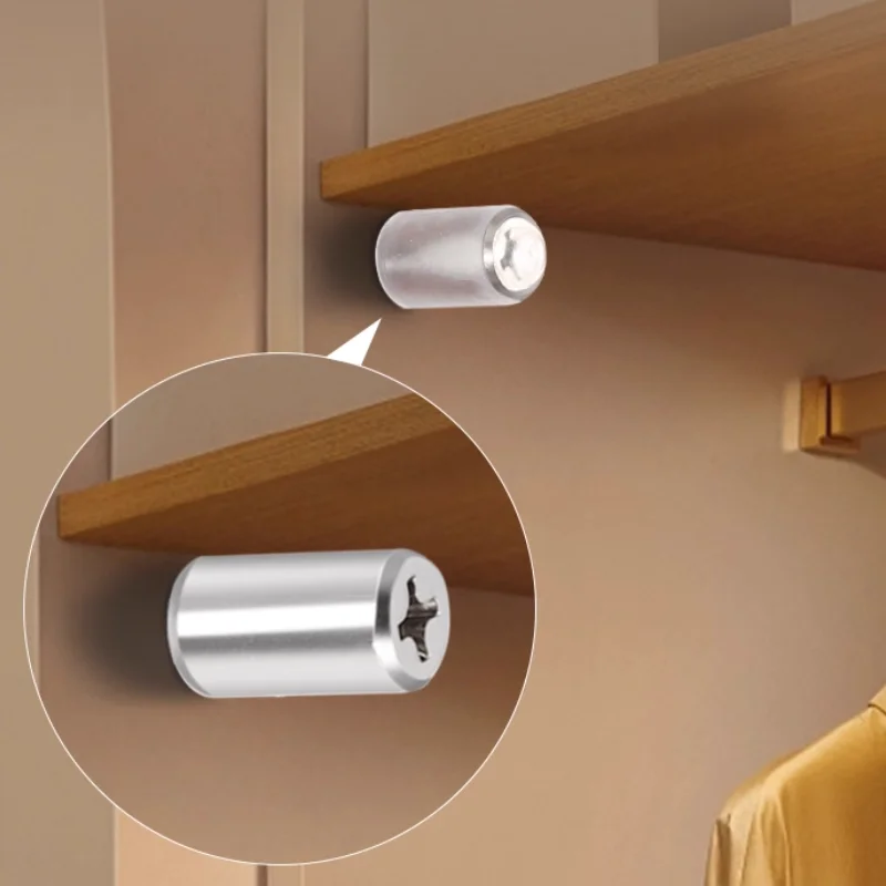 

"Self-Tapping Screws - Ideal-for Bookcase, Wardrobe & Storage Shelves. Quick Installation, Strong Support, Efficient Partition"