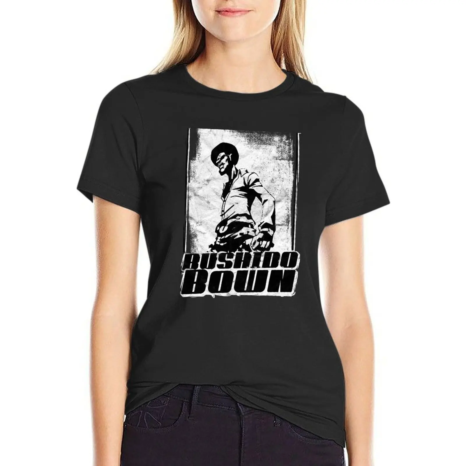 

Bushido Brown T-Shirt blanks heavyweights Women's tee shirt