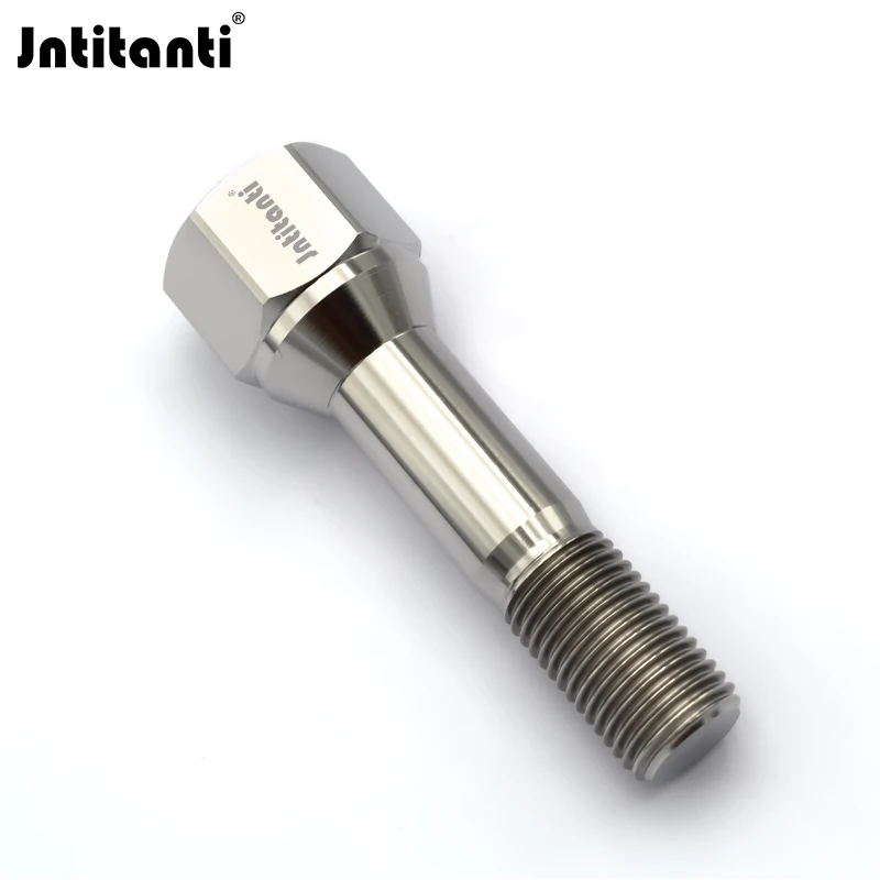

Jntitanti Коническое сиденье с шестигранной головкой Gr.5 Титановый колесный болт M14x1,5 для фиксации колес Ferrari
