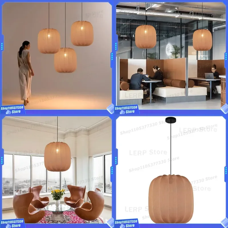 Modern E27 Chandelier for Art Showroom Restaurant Office Ceiling Light Fixture CE ROHS Certified Contemporary Hanging Lamp