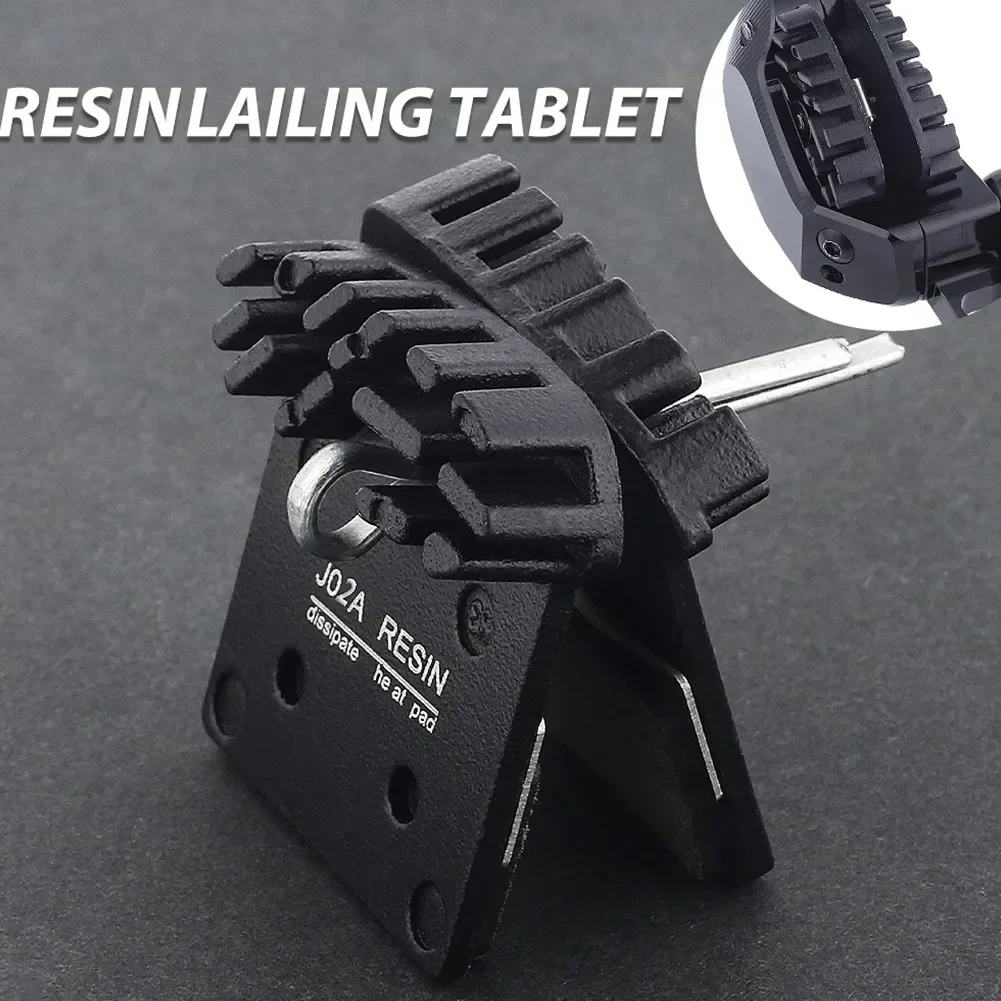 

2x Bike J02A Resin Cooling Fin Ice Tech Disc Brake Pads For SLX Deore XT XTR BR-M8000/M9000/M9020/M987/M985/M785/M7000/M675/M666