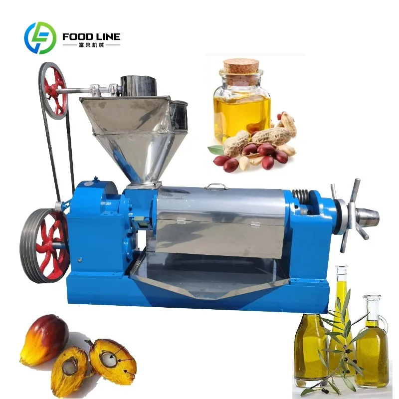 

Customized Factory Direct 4T/24h Spiral Soybean Oil Press Machine Canola Sunflower Oil Make Machine for Sale HJ-P100