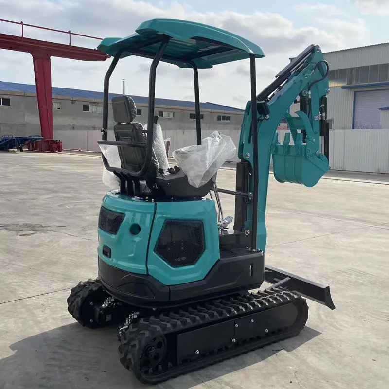Ready to Work: 1.8T Mini Digger Includes Dozer Blade & EPA/CE Cert. | Free Shipping| Customized