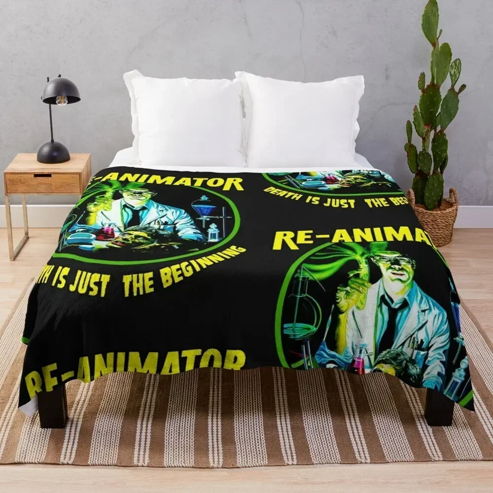 

Re-Animator Throw Blanket Elegant Warm Throw Blanket for Hotel Home