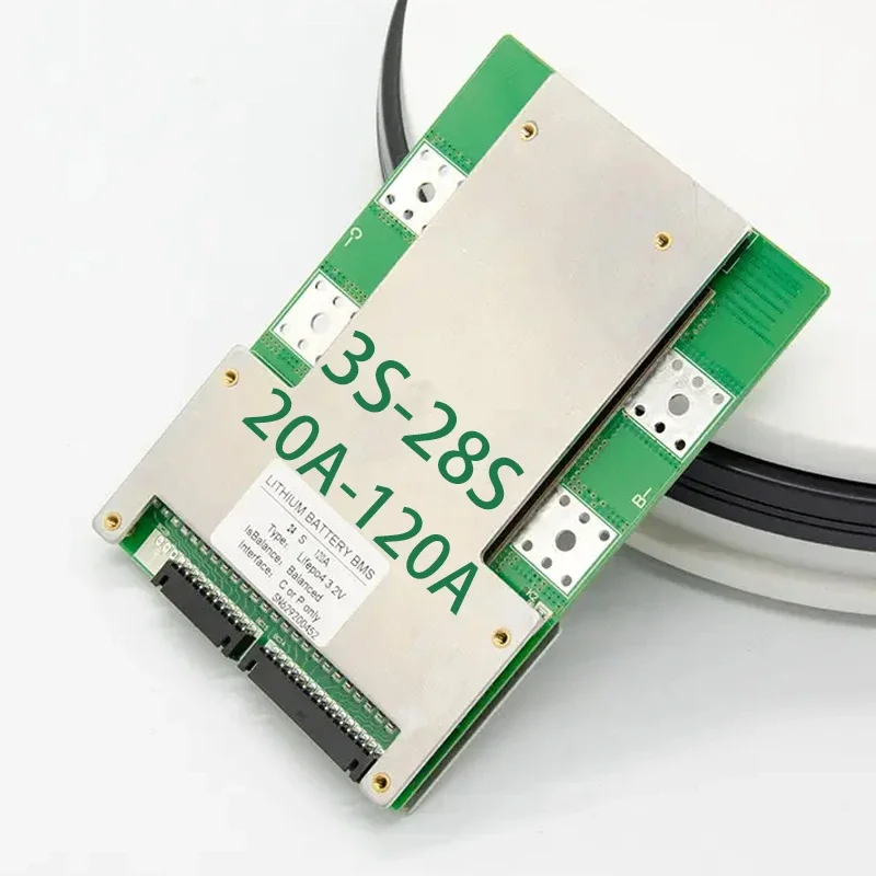 

Bms 3.2V Lifepo4 20s 100A With Balance And Temperature Control Pcb 60V