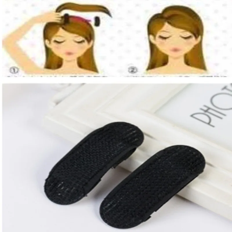 2Pcs/set Hair Pads Hair Volume Increase Puff Pad Bump Up Insert Base DIY Styling Tools Hair Sponge Hair Clip Styling Tool