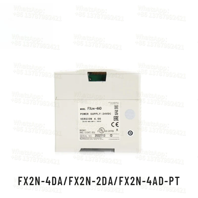 Wavetopsign Original PLC Module FX2N-4DA FX2N-2DA FX2N-4AD-PT FX2N-4AD-TC FX2N-1PG FX2N-8AD FX2N-32CCL FX2N-5A FX2N-2LC FX2N-1HC