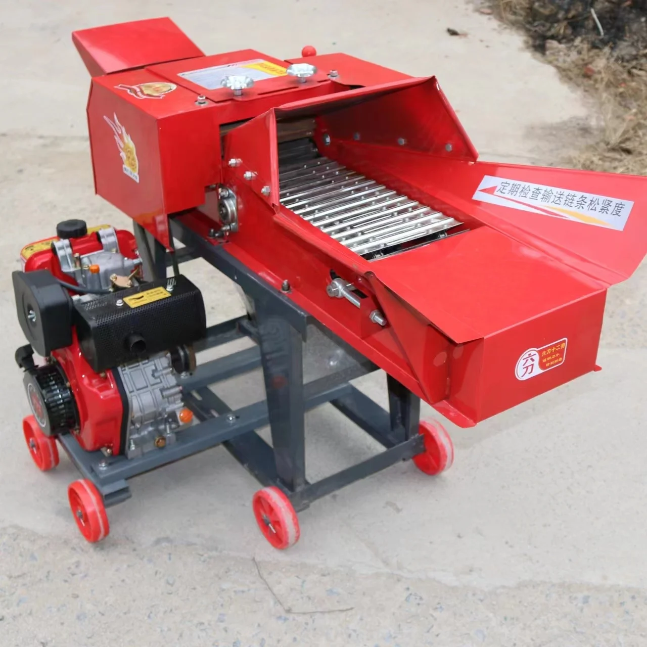 

Машина для резки цеха, машина для резки, мини-корм для животных, трава, силоса, роликовый двигатель/двигатель цеха