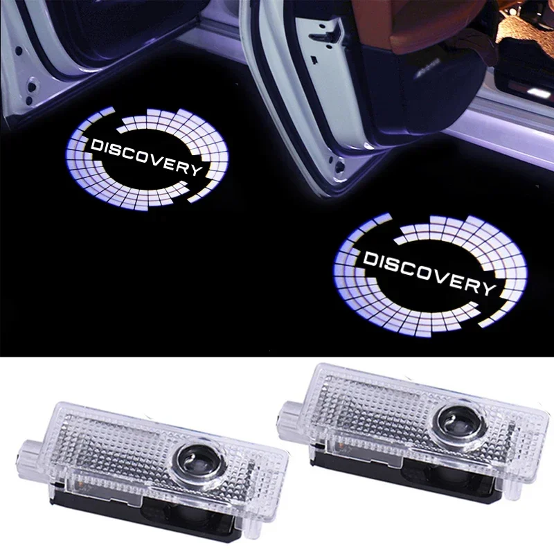 2Pc LED for Land Rover Discovery 3 4 2010-Now Laser Projector Car Welcome Logo Door Light Ghost Shadow Courtesy Lamp Accessories