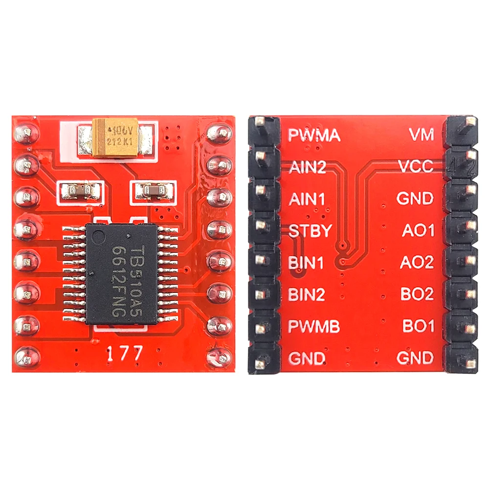 TB6612 Motor Driver Module  Trolley Driver Balance Module High Performance Dual Drive 16PIN TB6612FNG