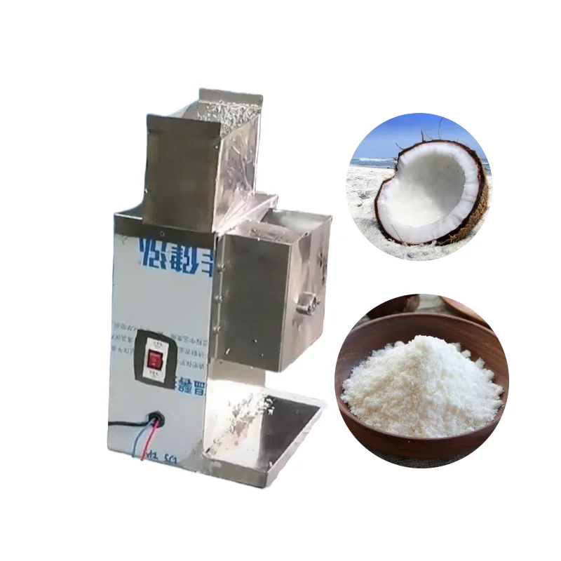 Multi - Function Coconut Flesh Grinder Crushing Machine for Fine Coconut Shred Making Production