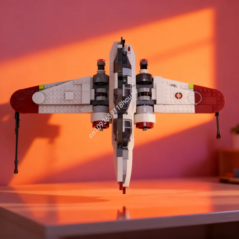 

518 деталей MOC Star Battle ARC MOD 7, конструктор, развивающая игрушка, архитектурный набор, подарок на Рождество для детей