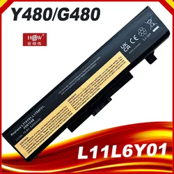 Laptop Battery for Lenovo Y580 Y480 G510 G580 G710 G480 Z480 Z580 Z585 L11M6Y01 L11L6Y01 L11L6F01 L11L6R01 L11N6R01