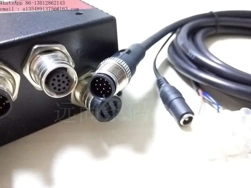 QX 870QX830 QXHAWK serial data cable with trigger, send 12V power supply
