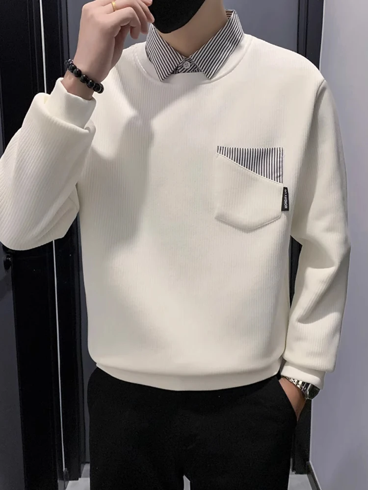 

Теплая мужская толстовка с капюшоном на подкладке Fce, повседневная длинная све, базовый слой irt, модная брендовая молодежная зимняя одежда, комфортный крой, хлопок...